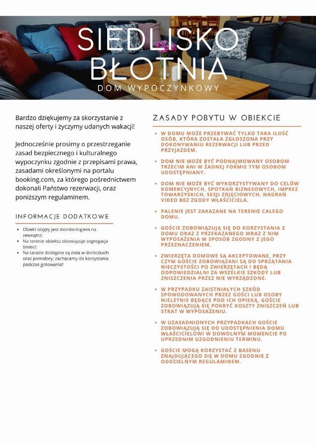 Siedlisko Blotnia Βίλα Mierzeszyn Εξωτερικό φωτογραφία